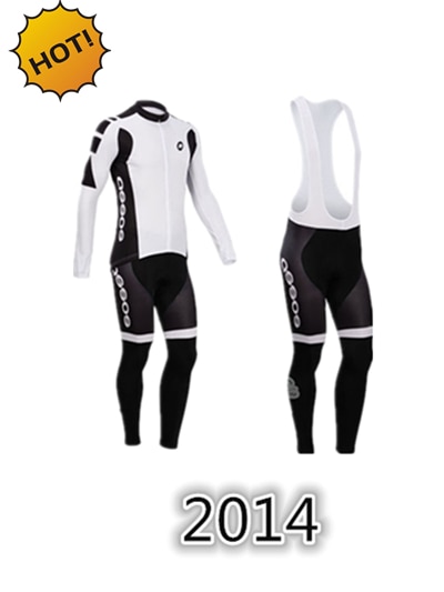 hot cycling jersey 2014 Asoss bicicleta long sleeves jerseys bib pants good look and hight quality cycling jerseys wear jerseys